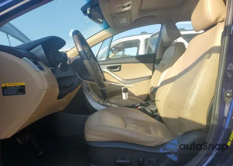 2013 Hyundai Elantra Gls из США, поврежденный, VIN 5NPDH4AE8DH261686